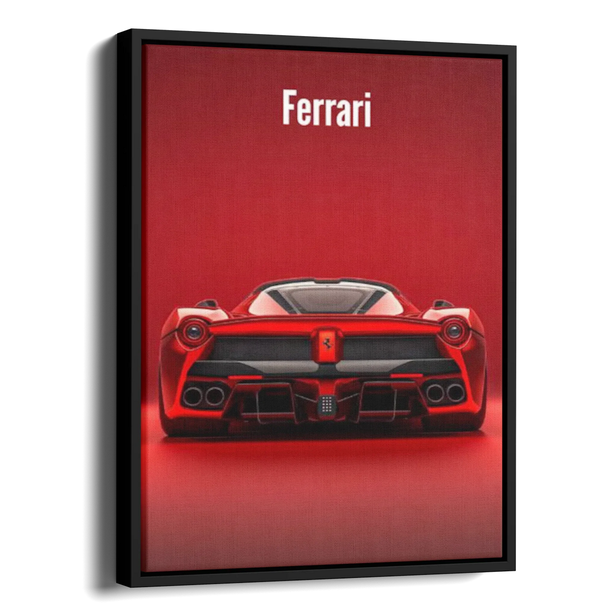 Laferrari Rear Red — Alternate View