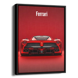 Laferrari Rear Red — Alternate View