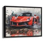 Laferrari Watercolor Splash — Alternate View