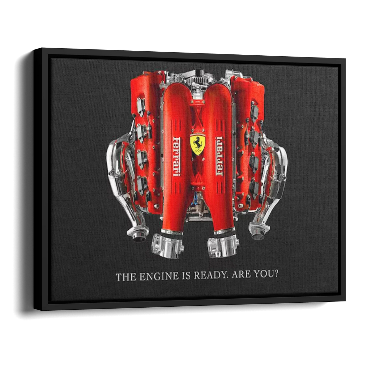 V12 Engine Ready — Alternate View