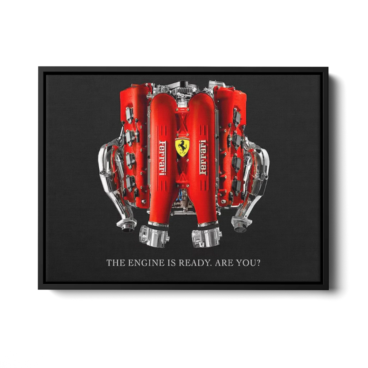 V12 Engine Ready — Canvas Print