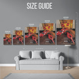 Vintage San Francisco Ad — Size Guide