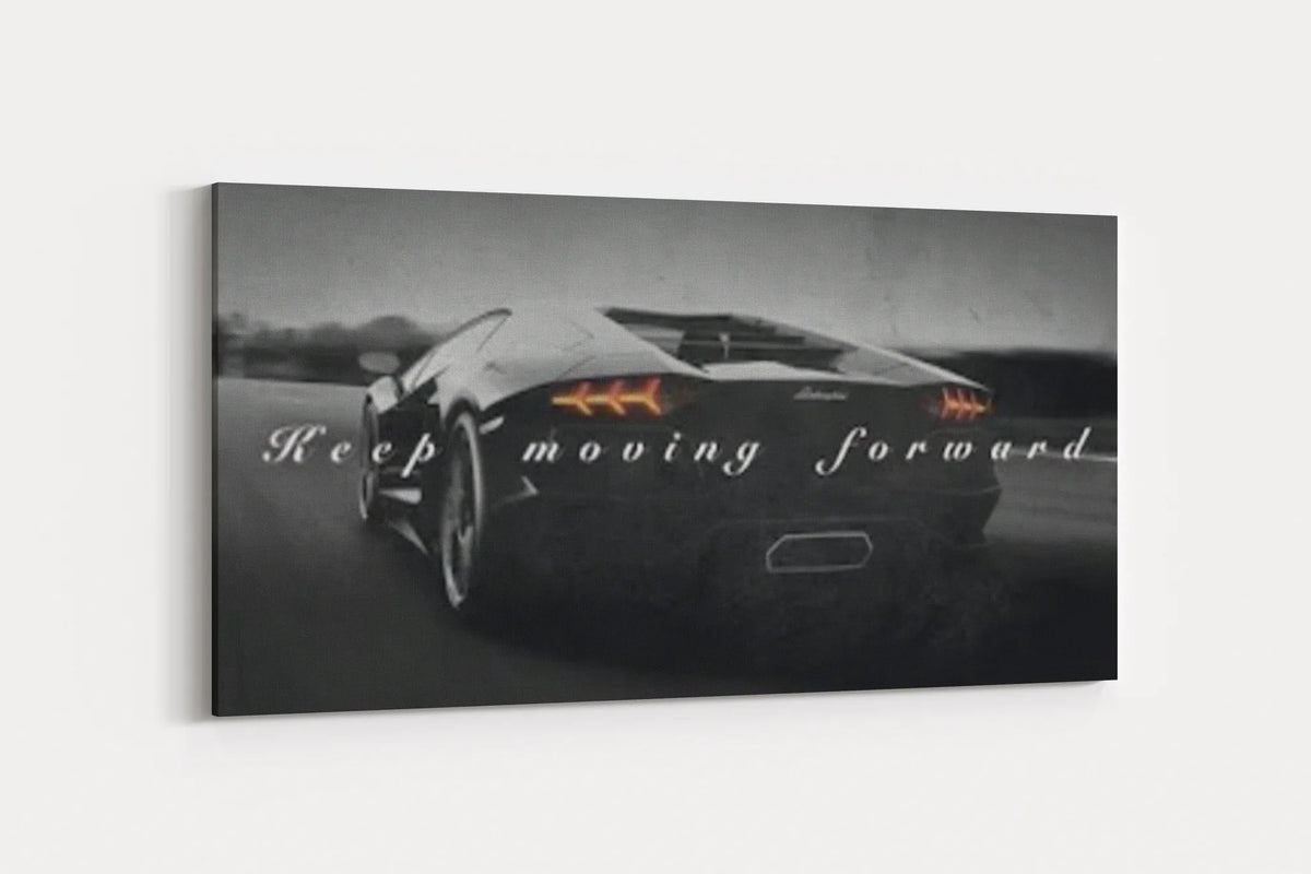 Aventador Keep Moving Forward Panoramic — Studio View