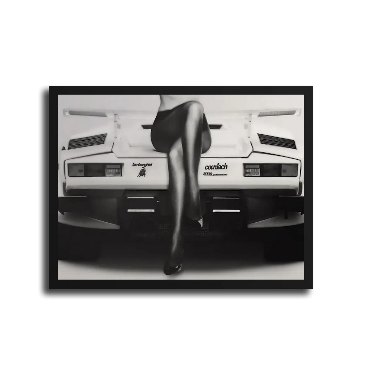 Countach 5000S Vintage Bw — Black Frame