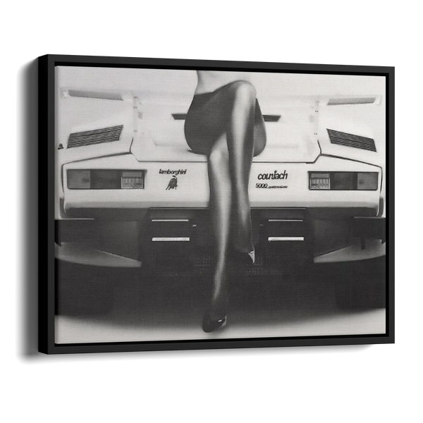Countach 5000S Vintage Bw — Alternate View