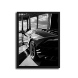 Countach Architecture Bw — Black Frame