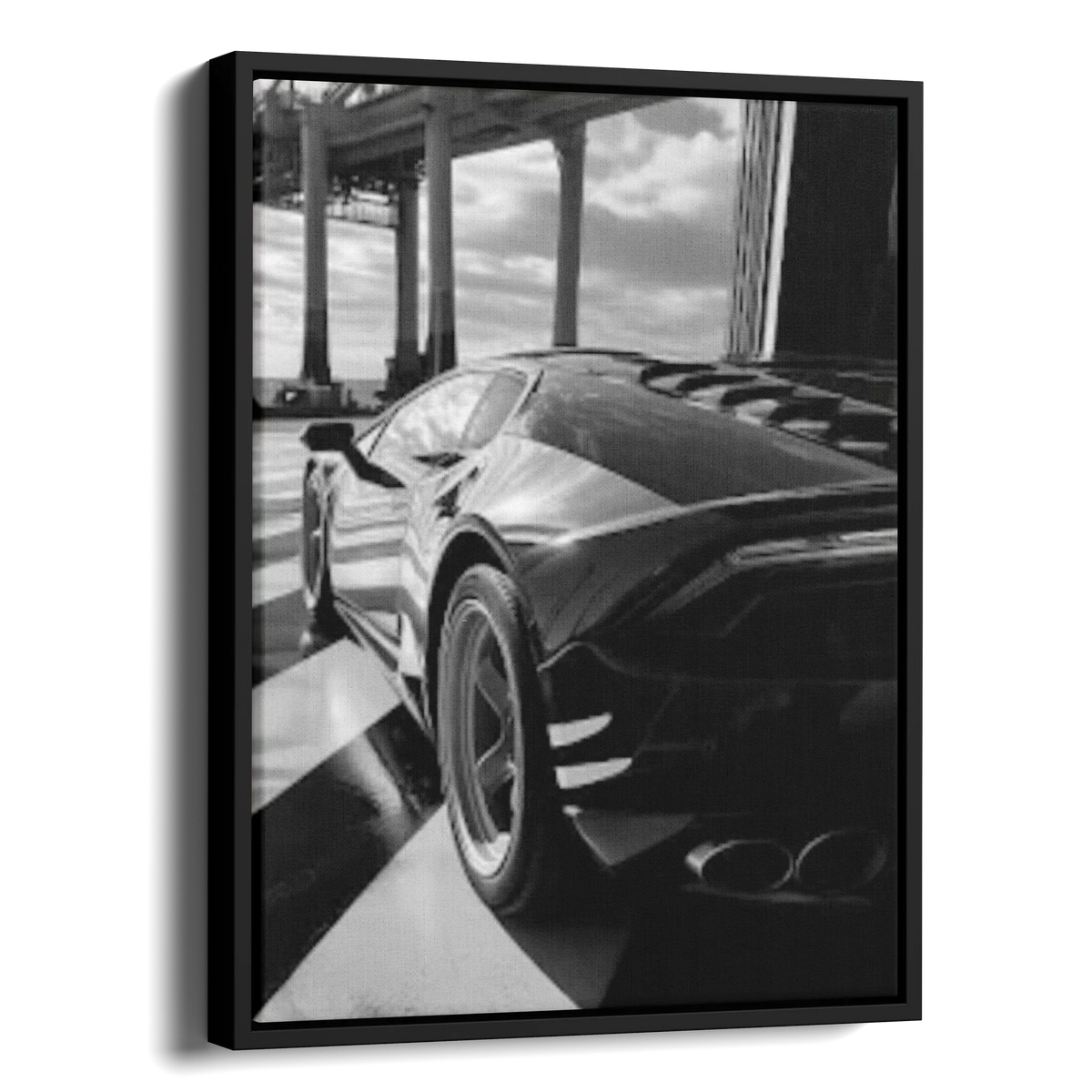 Countach Architecture Bw — Alternate View