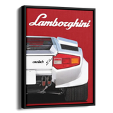 Countach Sv Red Poster — Alternate View
