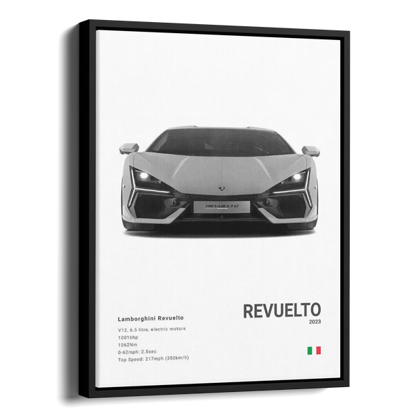 Revuelto 2023 Specs Bw — Alternate View