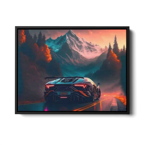 Revuelto Mountain Drive — Canvas Print
