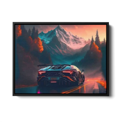 Revuelto Mountain Drive — Canvas Print