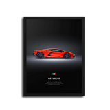 Revuelto Specs Poster — Black Frame