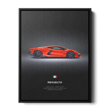 Revuelto Specs Poster — Canvas Print