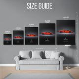 Revuelto Specs Poster — Size Guide