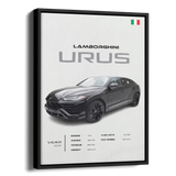 Urus 2019 Specs Poster — Alternate View