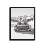 190Sl Alps Ski Bw — Black Frame