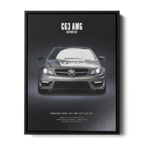 C63 Amg Edition 507 Poster — Canvas Print