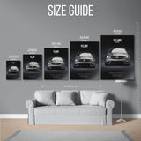 C63 Amg Edition 507 Poster — Size Guide