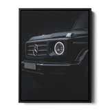 G Wagon Front Closeup Dark — Canvas Print