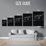 G Wagon Front Closeup Dark — Size Guide