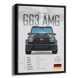G63 Amg 2021 Specs Poster — Alternate View