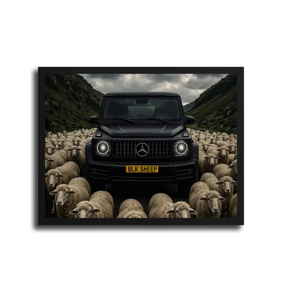 G63 Blk Sheep — Black Frame