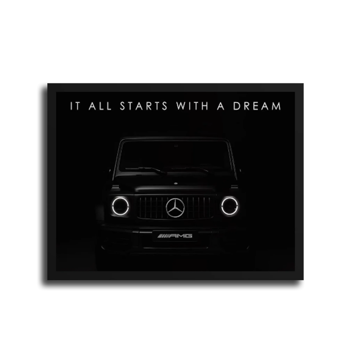 G63 Starts With Dream — Black Frame