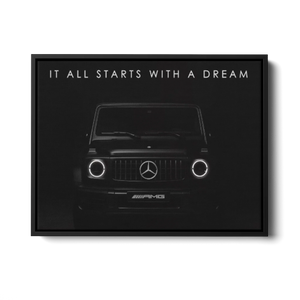 G63 Starts With Dream — Canvas Print