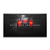 911 Carrera Build Your Legacy Panoramic — Canvas Print