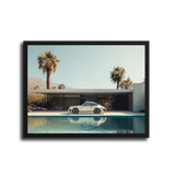 911 Carrera Palm Springs Pool — Black Frame