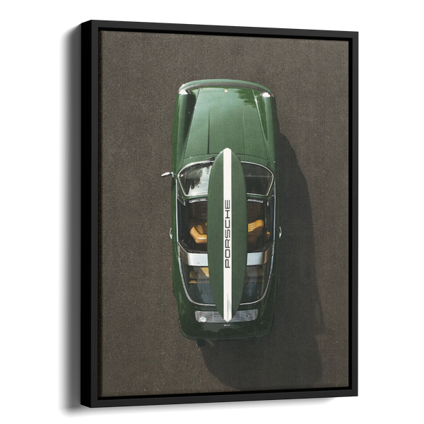911 Carrera Top View Green — Alternate View