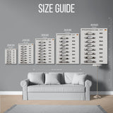 911 Generations Evolution Poster — Size Guide