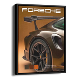911 Gt3 Rear Wing Brown Poster — Alternate View
