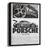 911 Gt3 Rs Newspaper Poster — Alternate View