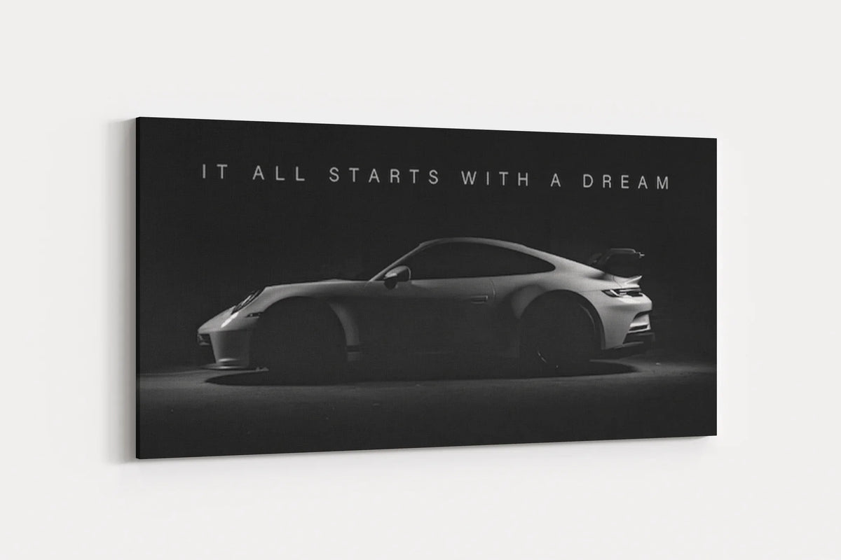 911 Gt3 Rs Starts With Dream Panoramic — Studio View
