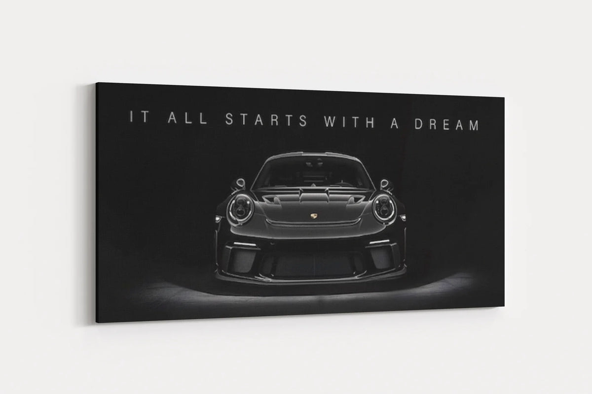 911 Gt3 Starts With Dream Panoramic — Studio View