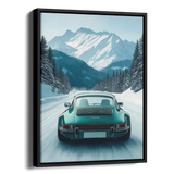 911 Targa Teal Alps Portrait — Alternate View