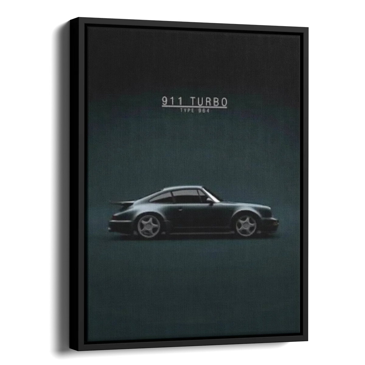 911 Turbo 964 Dark Poster — Alternate View