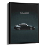 911 Turbo 964 Dark Poster — Alternate View