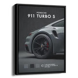 911 Turbo S Grey Poster — Alternate View