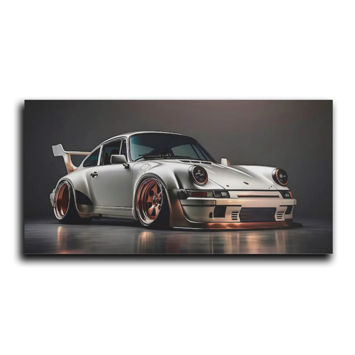 Rwb 930 White Panoramic — Canvas Detail